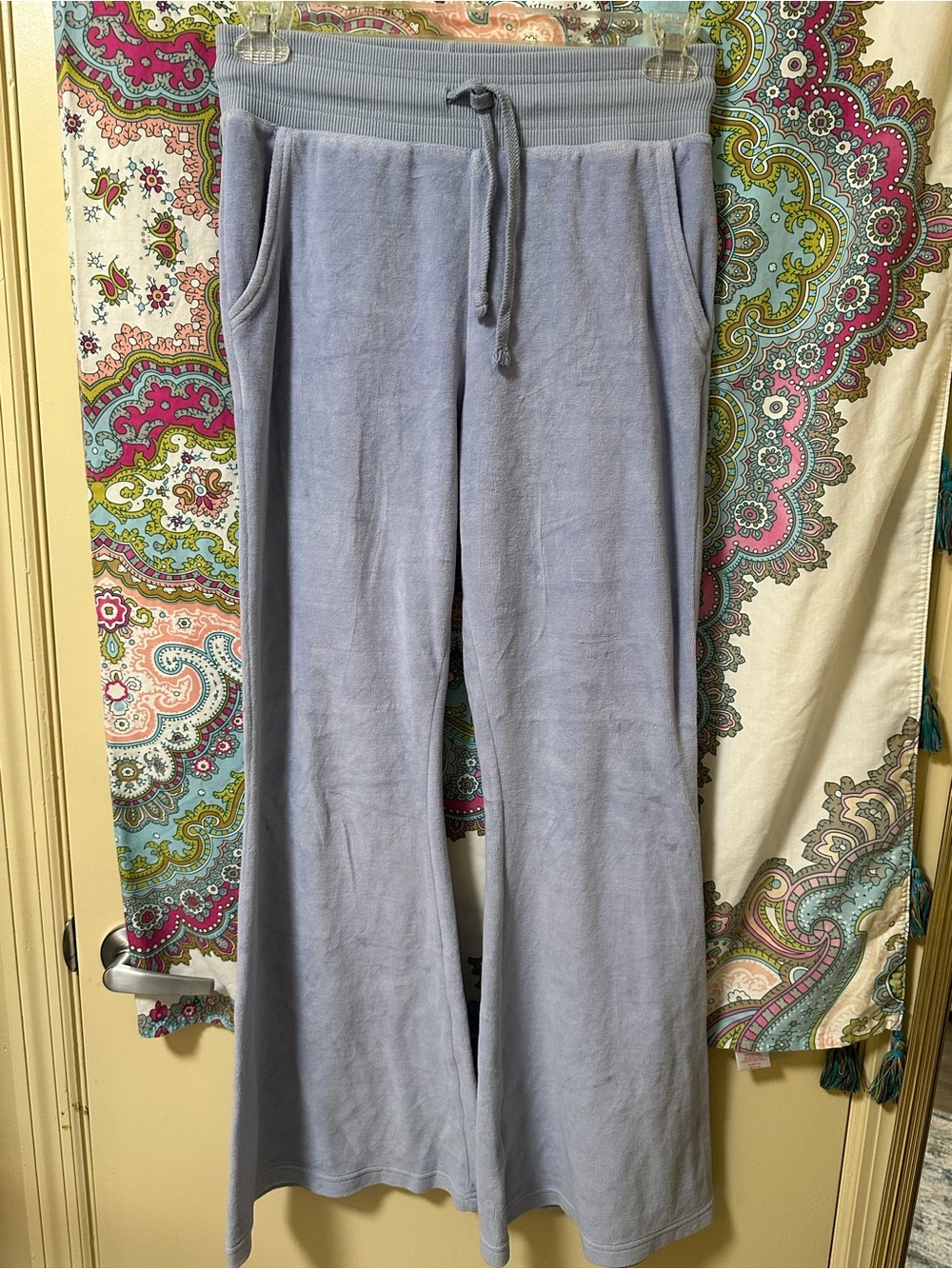 aerie Lilac Wide-Leg Drawstring Lounge Pants